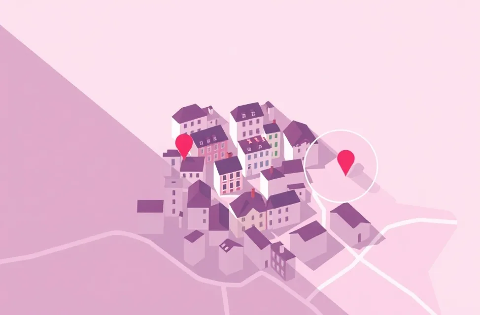 Carte du secteur d'intervention autour de Achères (78260)